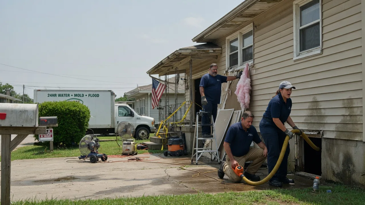 Water Damage Repair in Cadillac, MI near me